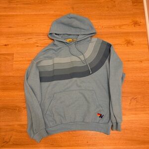 Aviator Nation Blue Gradient Hoodie